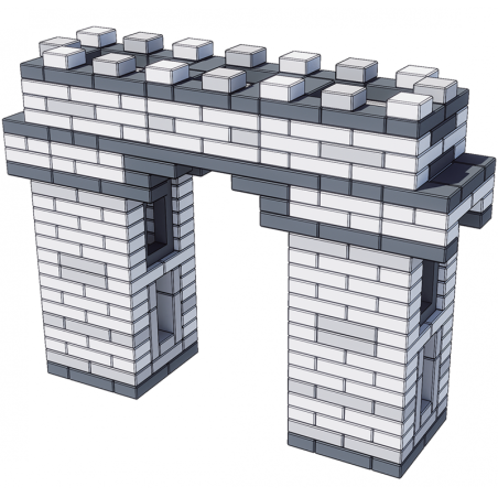 CLASSIC WORLD EDU Mega statybiniai blokai EVA minkšti statybiniai blokai 90 vnt. CLASSIC WORLD EDU Mega statybiniai blokai EVA minkšti statybiniai blokai 90 vnt.