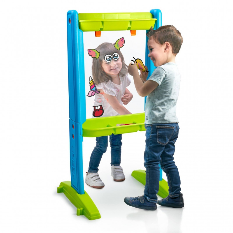 FEBER dvipusė skaidri piešimo lenta Art&Fun lenta