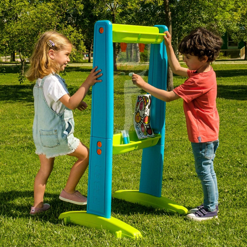 FEBER dvipusė skaidri piešimo lenta Art&Fun lenta