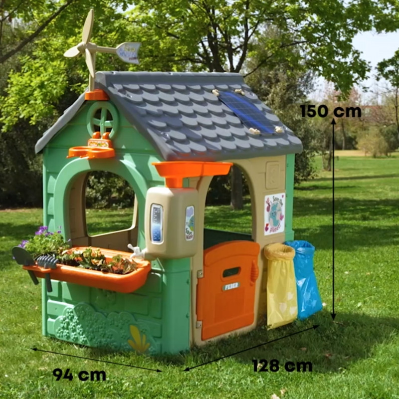 FEBER Garden House Recycle Eco Atliekų rūšiavimas Žalioji energija