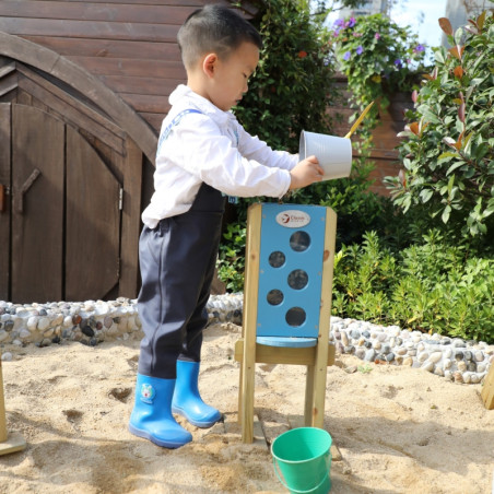 CLASSIC WORLD EDU Eco Sand Box smėlio dėžės žaislas geltonas nuo 3 metų CLASSIC WORLD EDU Eco Sand Box smėlio dėžės žaislas geltonas nuo 3 metų