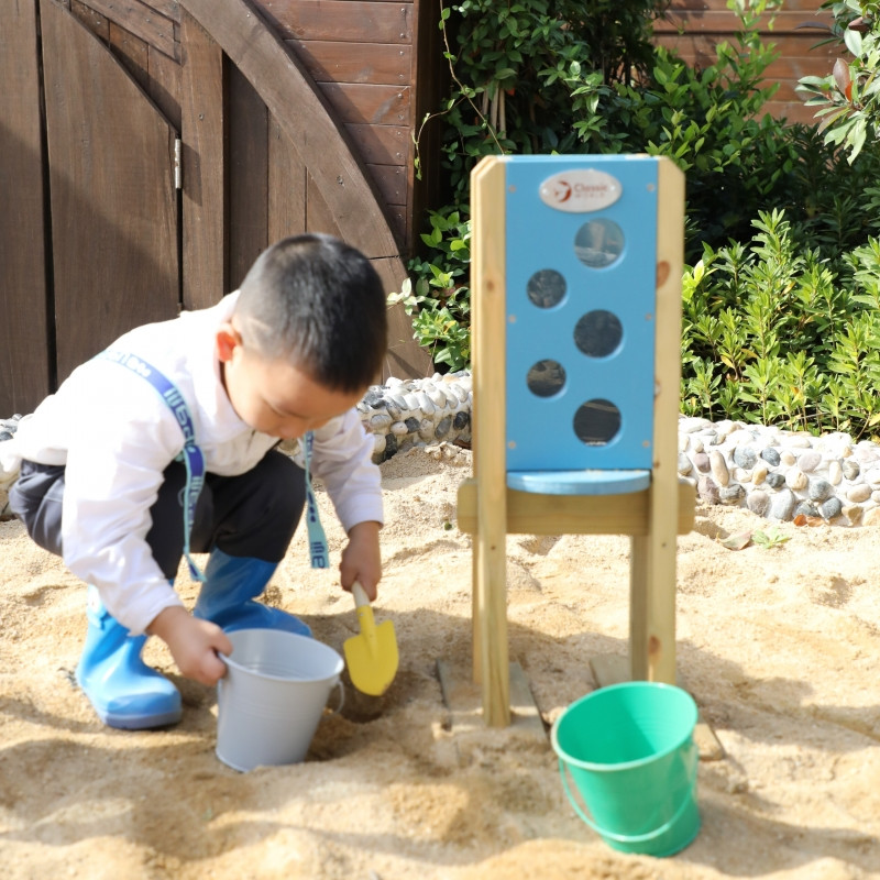CLASSIC WORLD EDU Eco Sand Box smėlio dėžės žaislas geltonas nuo 3 metų