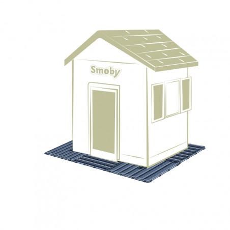 SMOBY grindys kotedžui 6 vnt SMOBY grindys kotedžui 6 vnt