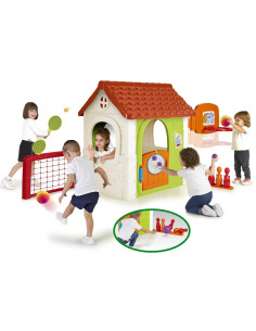 FEBER Activity House daugiafunkcis 6-in-1 kotedžas su pridedamais žaidimais 2