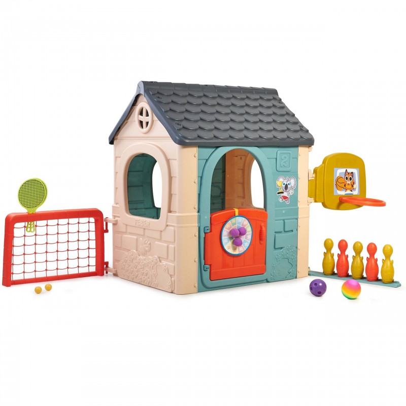 FEBER Activity House Casual daugiafunkcis 6-in-1 su pridedamais žaidimais