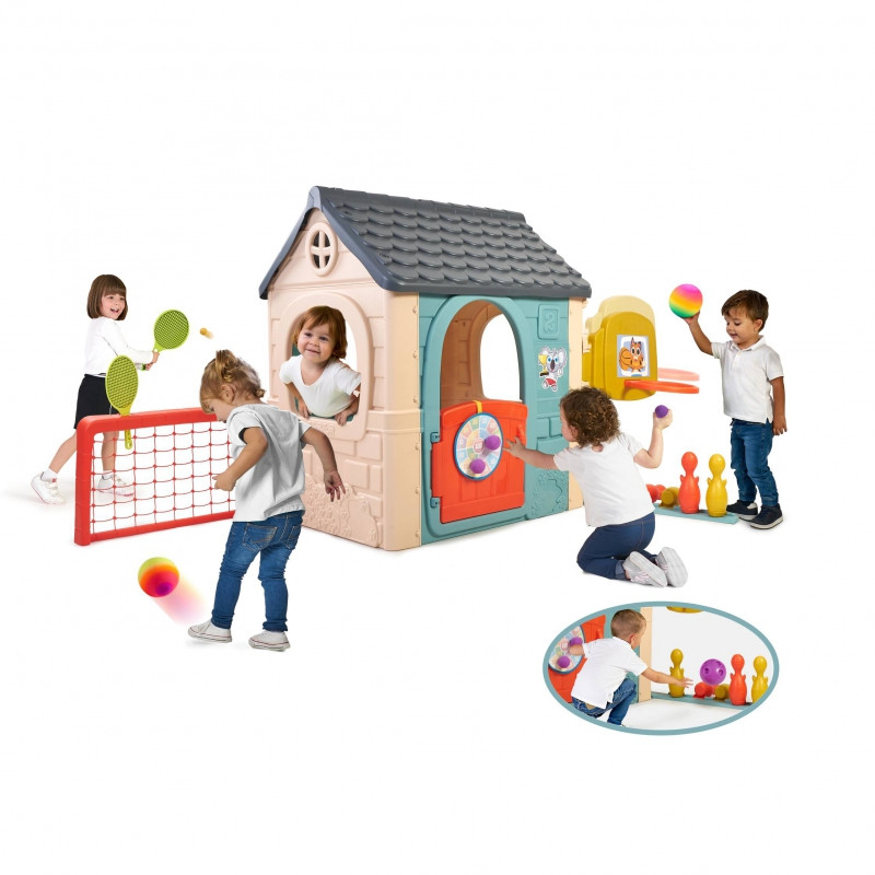 FEBER Activity House Casual daugiafunkcis 6-in-1 su pridedamais žaidimais