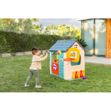 FEBER Activity House Casual daugiafunkcis 6-in-1 su pridedamais žaidimais FEBER Activity House Casual daugiafunkcis 6-in-1 su pridedamais žaidimais
