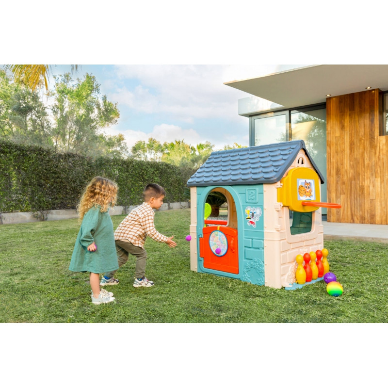 FEBER Activity House Casual daugiafunkcis 6-in-1 su pridedamais žaidimais