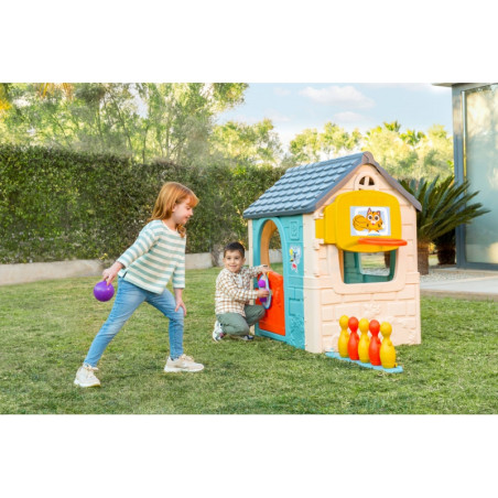FEBER Activity House Casual daugiafunkcis 6-in-1 su pridedamais žaidimais FEBER Activity House Casual daugiafunkcis 6-in-1 su pridedamais žaidimais