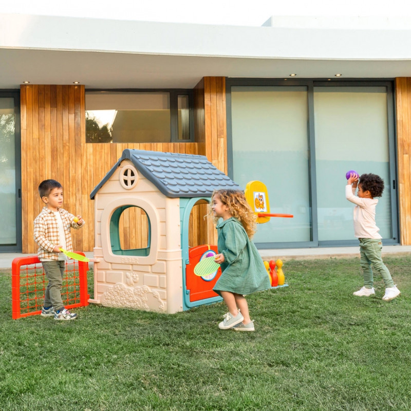 FEBER Activity House Casual daugiafunkcis 6-in-1 su pridedamais žaidimais