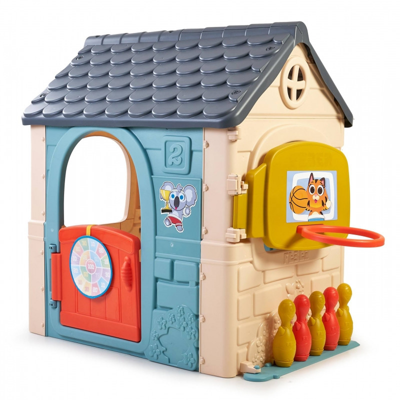 FEBER Activity House Casual daugiafunkcis 6-in-1 su pridedamais žaidimais