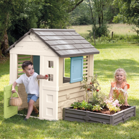 Smoby Life Sodo namelis su smėlio dėže Smoby Life Sodo namelis su smėlio dėže