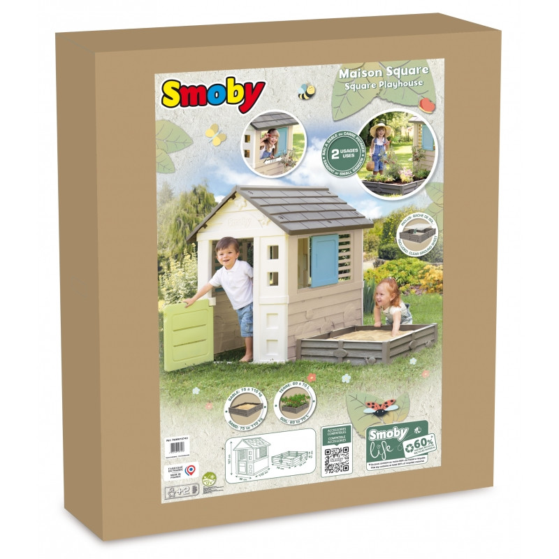 Smoby Life Sodo namelis su smėlio dėže