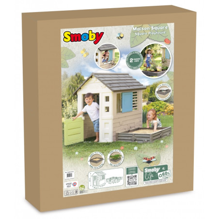 Smoby Life Sodo namelis su smėlio dėže Smoby Life Sodo namelis su smėlio dėže