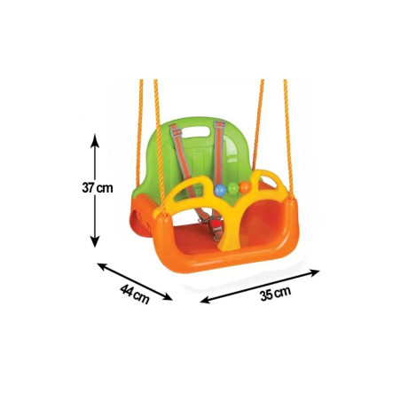 WOOPIE sūpynės 3in1 oranžinės WOOPIE sūpynės 3in1 oranžinės