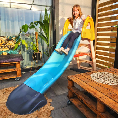 FEBER Didelė sodo čiuožykla Casual vandens čiuožykla 190cm FEBER Didelė sodo čiuožykla Casual vandens čiuožykla 190cm