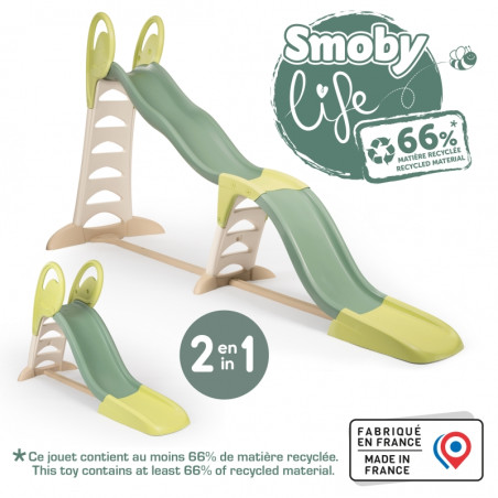 Smoby MEGAGLISS 2in1 čiuožykla Smoby MEGAGLISS 2in1 čiuožykla