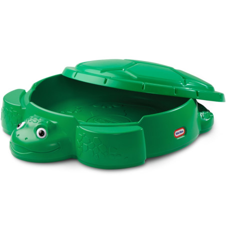 LITTLE TIKES smėlio dėžės vėžlio žaislinis konteineris su dangčiu LITTLE TIKES smėlio dėžės vėžlio žaislinis konteineris su dangčiu