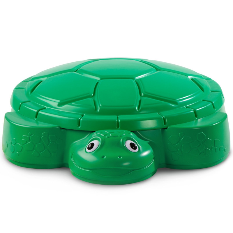 LITTLE TIKES smėlio dėžės vėžlio žaislinis konteineris su dangčiu