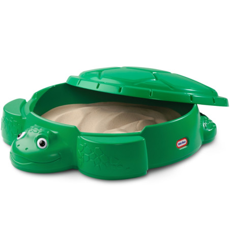 LITTLE TIKES smėlio dėžės vėžlio žaislinis konteineris su dangčiu LITTLE TIKES smėlio dėžės vėžlio žaislinis konteineris su dangčiu