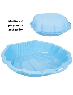 WOOPIE Sandbox Pool Shell Blue 3in1 Dry Pool 1 vnt. 2