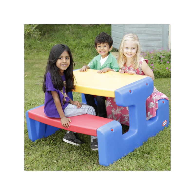 Огромный стол для пикника Little Tikes, синий стол