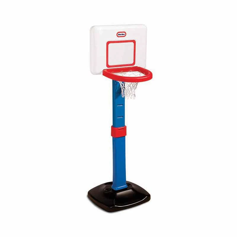 Little Tikes vaikiškas krepšinio kamuolys reguliuojamas