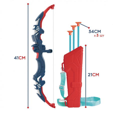 Набор из 5 луков и стрел «Маленький лучник» WOOPIE.