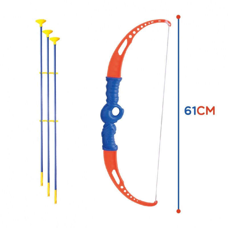WOOPIE Маленький Лучник Набор Лук Стрелы Мишень 12 шт.