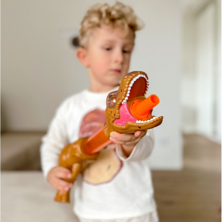 WOOPIE Ball Gun putplasčio kamuoliukai ir smiginis automatinis dinozaurų paleidimo įrenginys 22 vnt. WOOPIE Ball Gun putplasčio kamuoliukai ir smiginis automatinis dinozaurų paleidimo įrenginys 22 vnt.