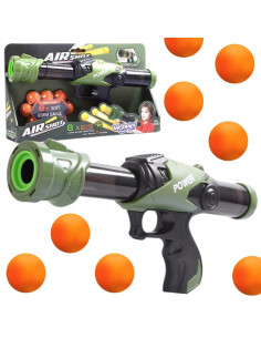 WOOPIE Ball Gun Foam Balls automatinis paleidimo įrenginys 9 vnt.
