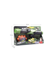 WOOPIE Ball Gun Foam Balls automatinis paleidimo įrenginys 9 vnt. 2