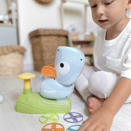 WOOPIE Аркадная игра Лови фрисби Диск-Метатель WOOPIE Аркадная игра Лови фрисби Диск-Метатель