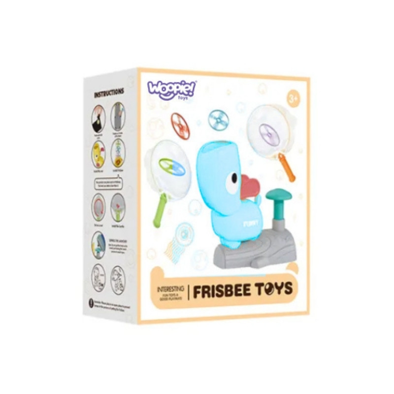 WOOPIE Arcade žaidimas Catch Frisbee Disc Launcher