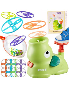 WOOPIE Arcade žaidimas Catch Frisbee Disc Launcher