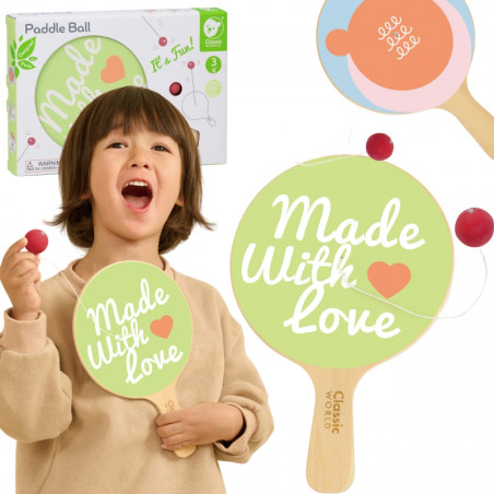 КЛАССИЧЕСКИЙ МИР Аркадная игра Paddle Ball 3+