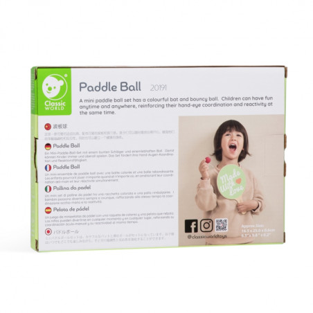 КЛАССИЧЕСКИЙ МИР Аркадная игра Paddle Ball 3+