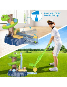 WOOPIE mini golfo arkadinis žaidimas gyvatė golfas 2