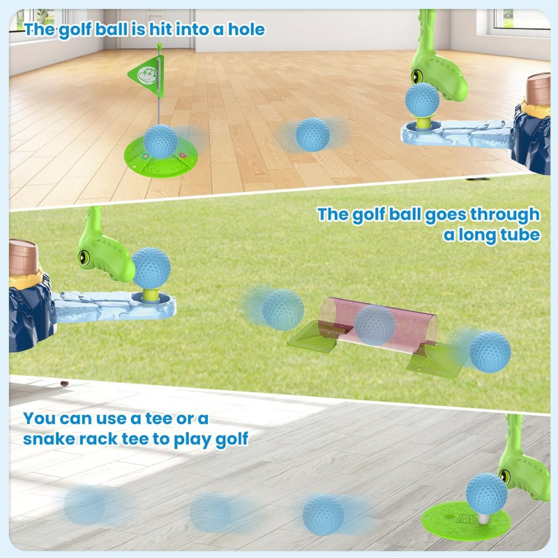 WOOPIE mini golfo arkadinis žaidimas gyvatė golfas