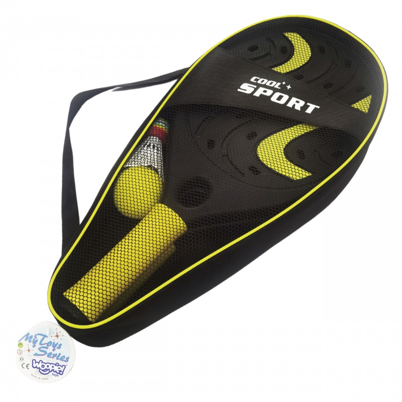 Ракета Вупи с мячом из пенопласта и воланом – набор «Пляж и сад»