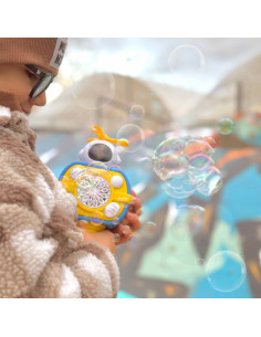 WOOPIE Astronaut Bubble Machine Yellow 2