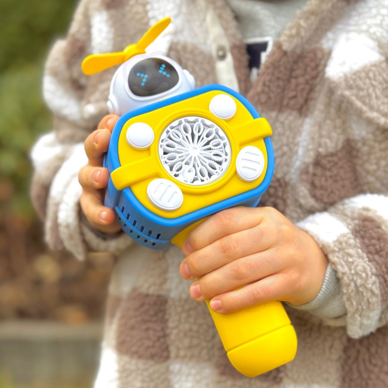 WOOPIE Astronaut Bubble Machine Yellow