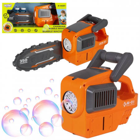 WOOPIE Пистолет для мыльных пузырей с бензопилой