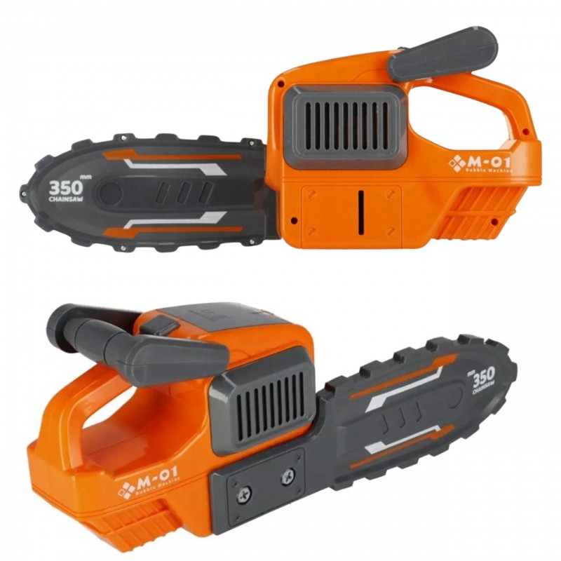 WOOPIE Piła Łańcuchowa - Pistolet do Robienia Baniek Mydlanych