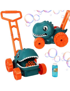 WOOPIE Dino sodo vejapjovė muilo burbuliukams dinozauras + skystis