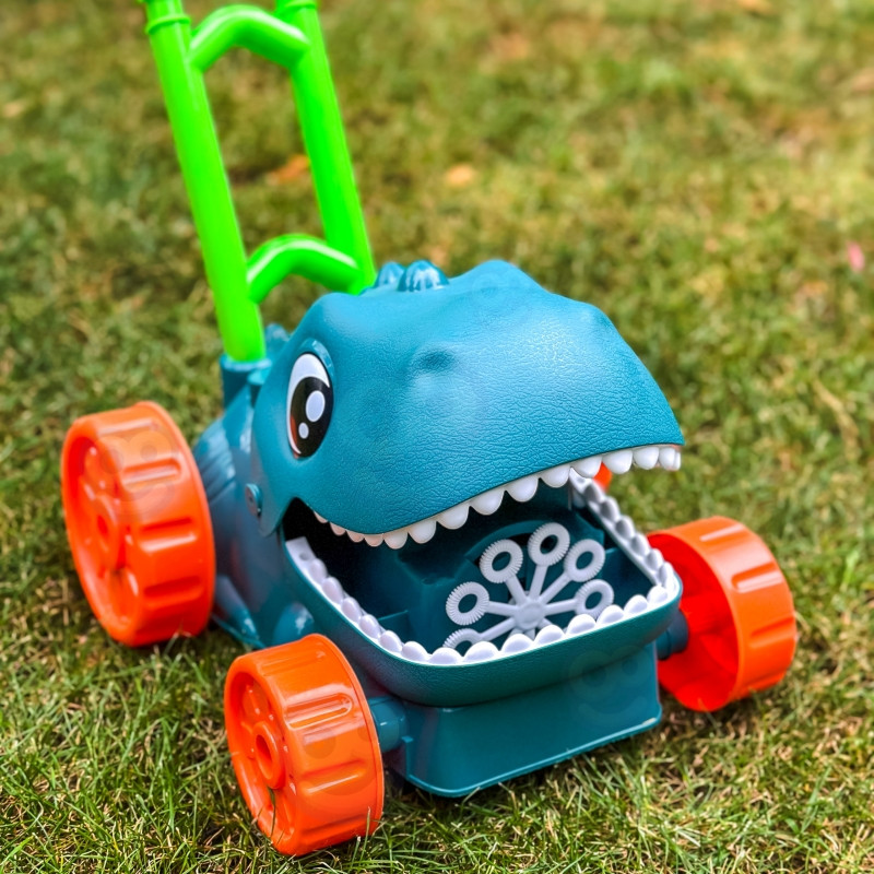 WOOPIE Dino sodo vejapjovė muilo burbuliukams dinozauras + skystis