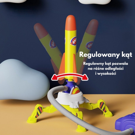 WOOPIE dvigubas putplasčio raketų paleidimo įrenginys 6 vnt. WOOPIE dvigubas putplasčio raketų paleidimo įrenginys 6 vnt.