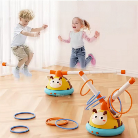WOOPIE arkadinis žaidimas šokinėjimo virvė automatinis 2in1 tikslas mesti bitė WOOPIE arkadinis žaidimas šokinėjimo virvė automatinis 2in1 tikslas mesti bitė