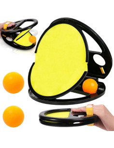 WOOPIE Catch Ball Arcade žaidimas mesti irklas letena + 2 kamuoliukai