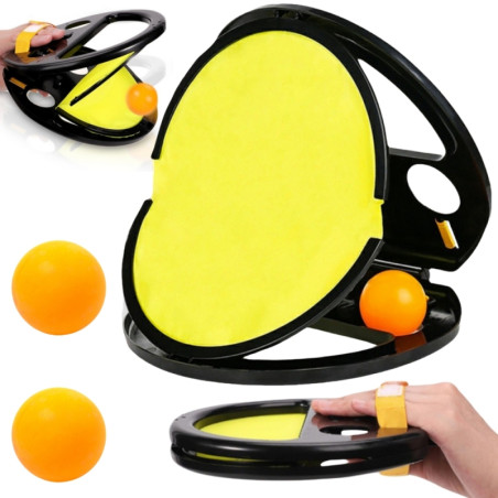 WOOPIE Catch Ball Arcade žaidimas mesti irklas letena + 2 kamuoliukai WOOPIE Catch Ball Arcade žaidimas mesti irklas letena + 2 kamuoliukai